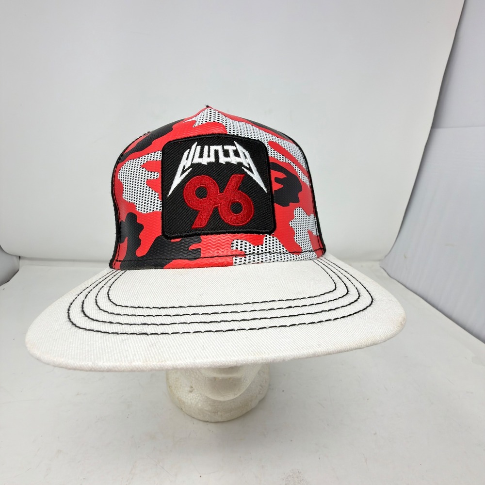 SMX Honda Supercross Hunter 96 Mens Red Black White Camo Snapback Hat OSFM